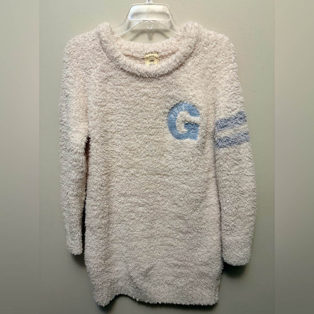 GELATO PIQUE Oversized Jacquard Pullover w/ Logo on Chest